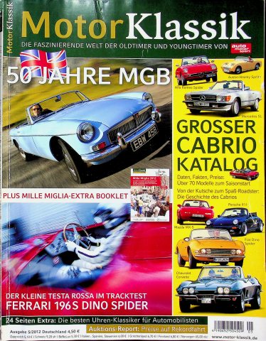 Deckblatt Motor Klassik (05/2012)